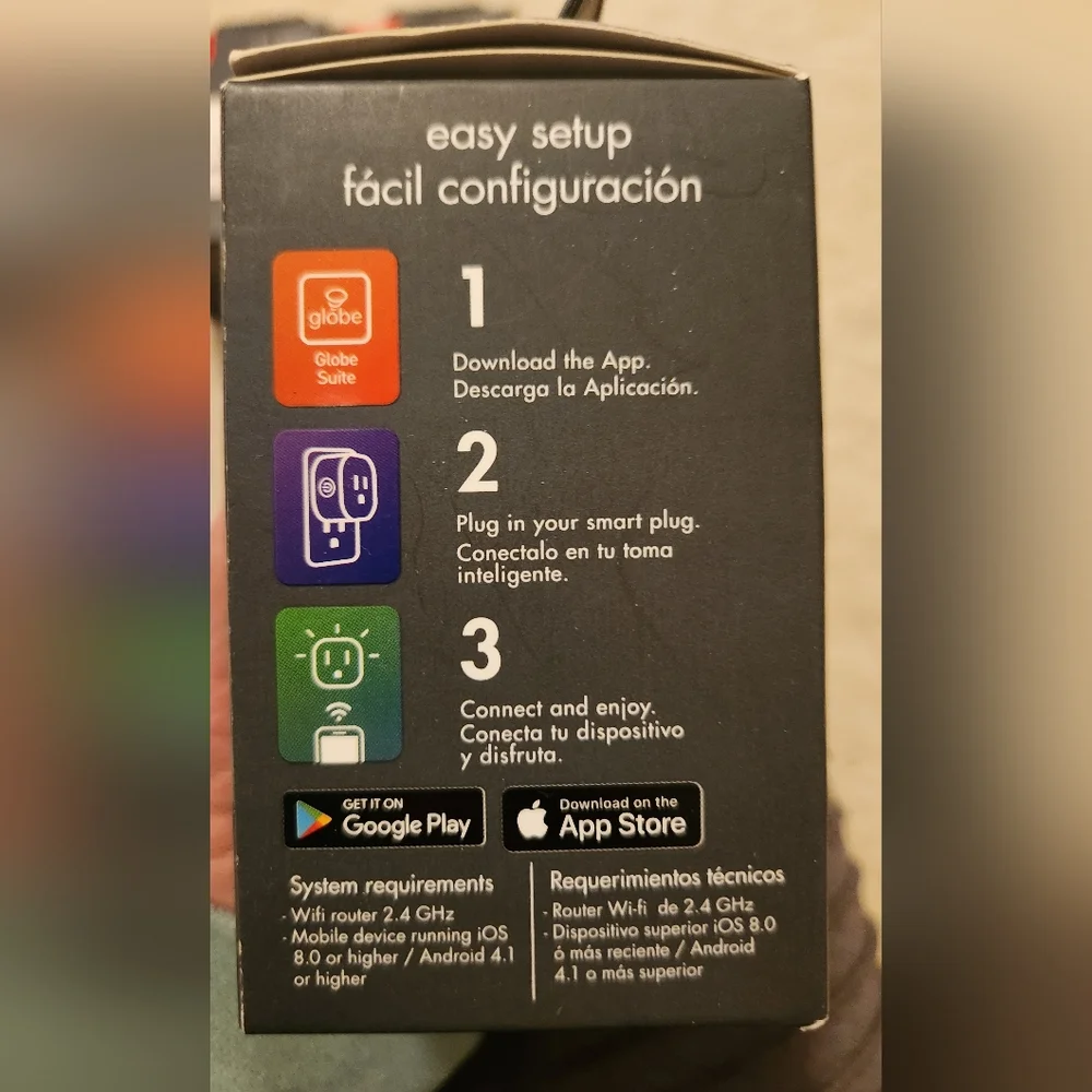 Globe Smart Plug with Wi-Fi Control